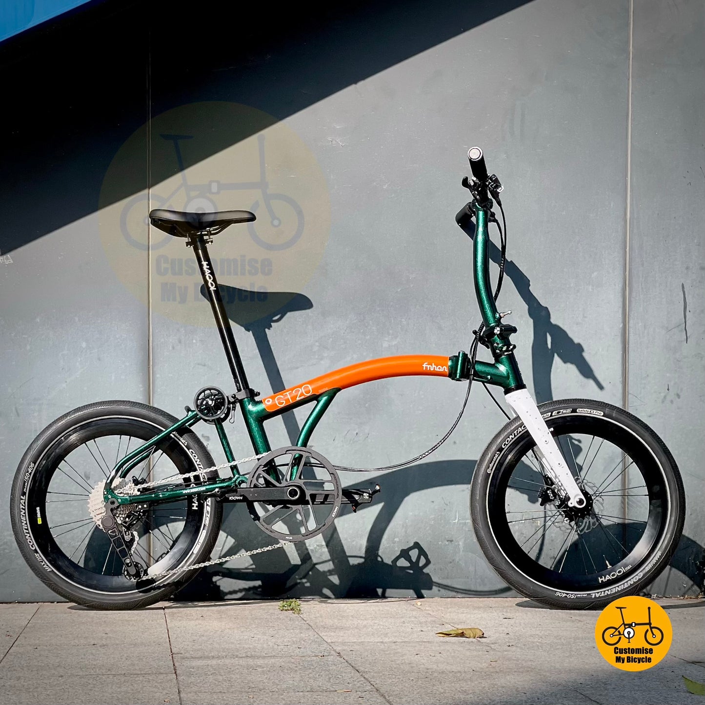 PRE-ORDER • Fnhon GT20 • 10 Gears • Orange Teal