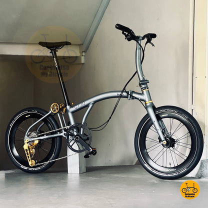 🔥HOT DEALS🔥 Fnhon GT20 20” • Shimano 10s • Titanium Grey & Gold