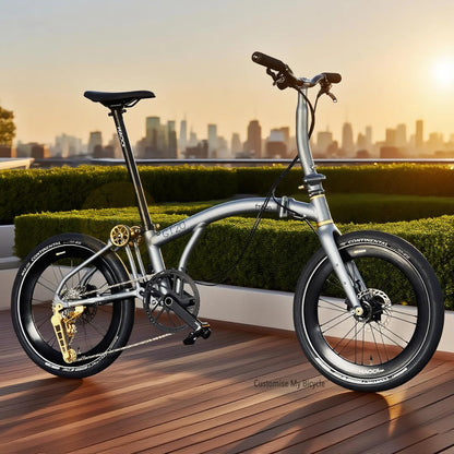 🔥HOT DEALS🔥 Fnhon GT20 20” • Shimano 10s • Titanium Grey & Gold