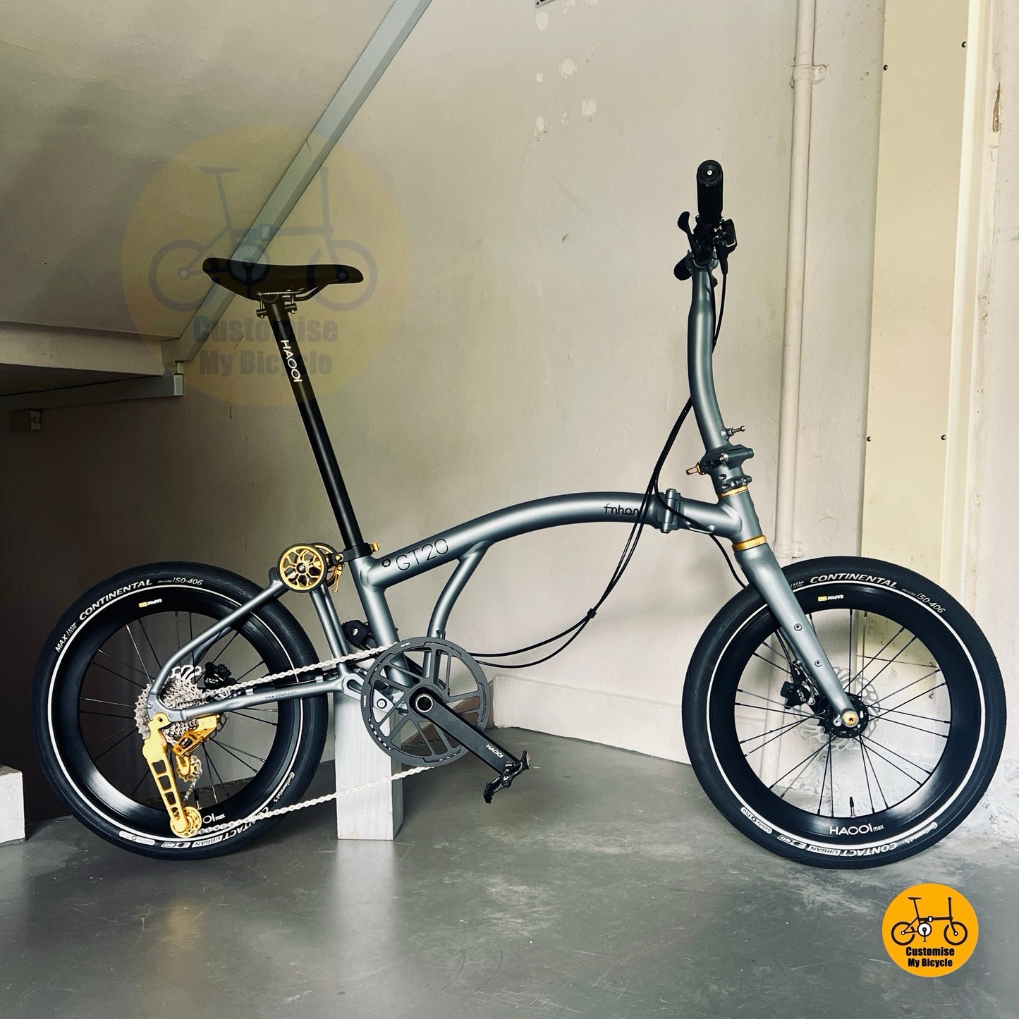 🔥HOT DEALS🔥 Fnhon GT20 20” • Shimano 10s • Titanium Grey & Gold