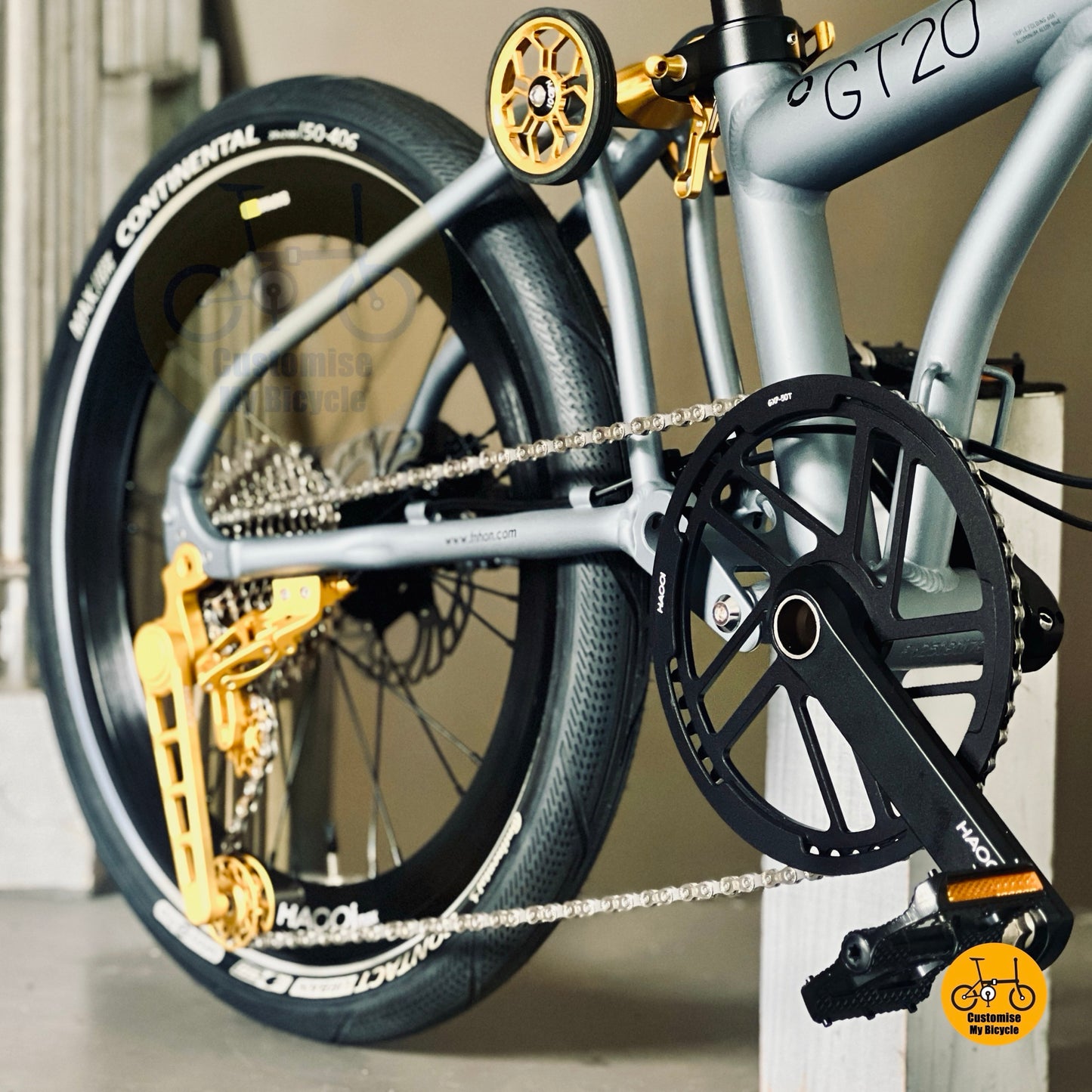 🔥HOT DEALS🔥 Fnhon GT20 20” • Shimano 10s • Titanium Grey & Gold