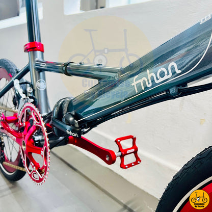 Litepro 53/39T Double Chainring Fnhon Monsoon 20-Inch Foldie – Optimized for Speed & Efficiency
