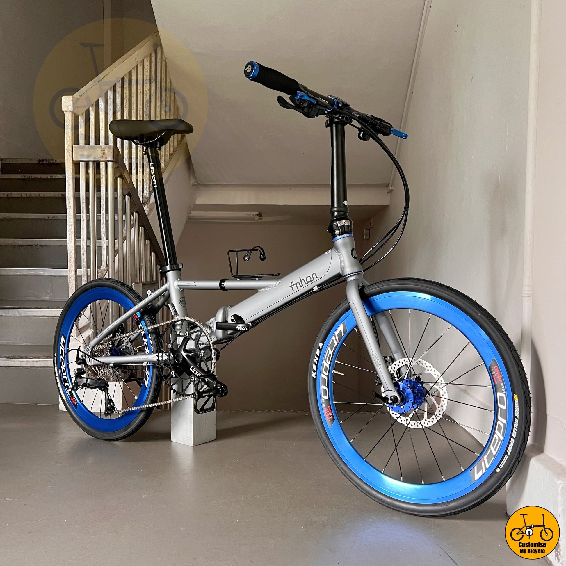 Like a Ship on the Sea Fnhon Monsoon 22-Inch Folding Bike – A Smooth & Stable Ride
