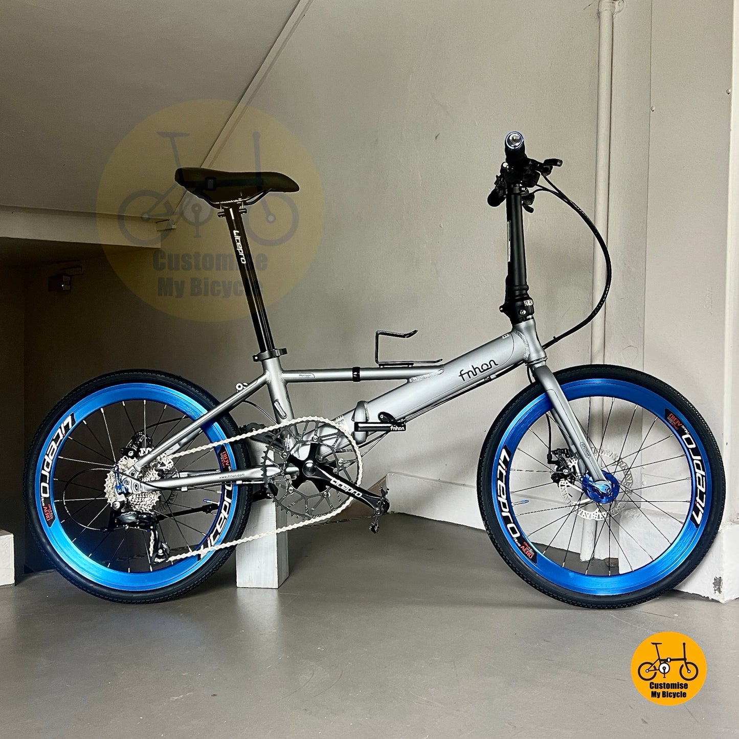 Fnhon Monsoon 22" • Shimano 9s • Battleship Grey