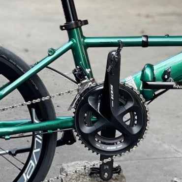 Shimano 105 Crank Fnhon Monsoon 22-Inch Foldable Bicycle – Built for Speed & Efficiency
