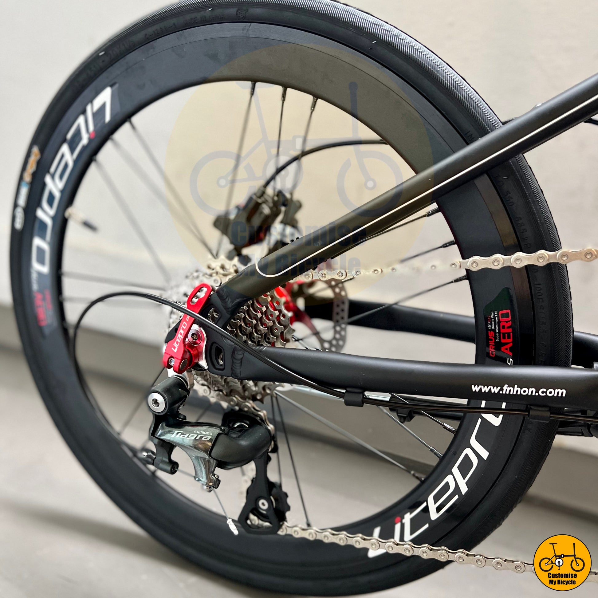 Lightweight & Durable Fnhon Monsoon 22-Inch Foldable Bicycle – Built for Daily Rides
