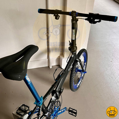 Smooth & Efficient Fnhon Monsoon 20-Inch Folding Bike – Optimized for City Riding
