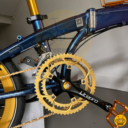 Double Chainring Foldie – Ideal for City & Long-Distance Rides
