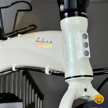 Front block adaptor holes on Fnhon Tornado folding bikes