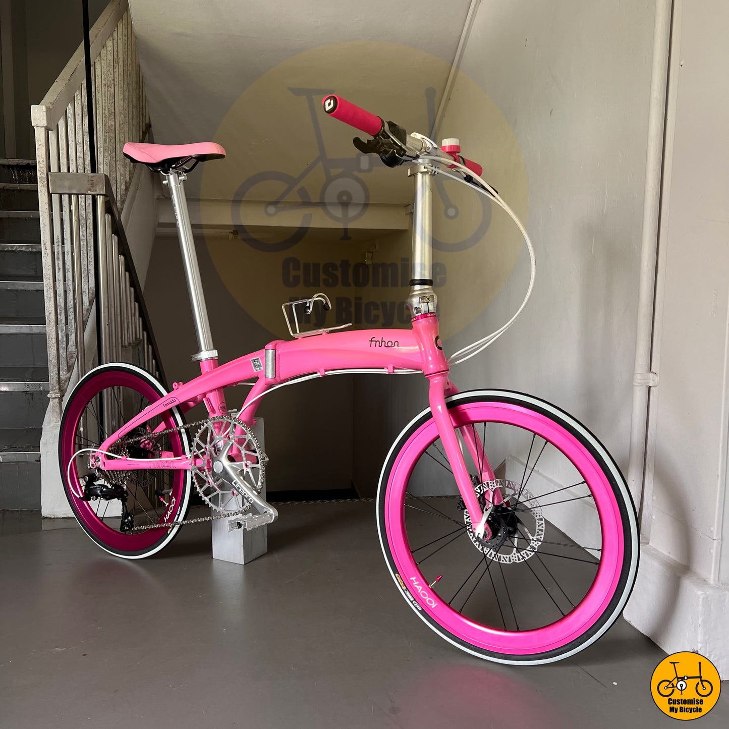 Pinkie Foldable Bike – Ride in Style & Elegance
