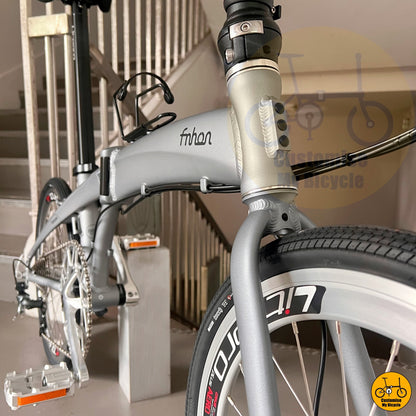 Battleship Grey Foldie – Light, Agile & Built for City Riding
