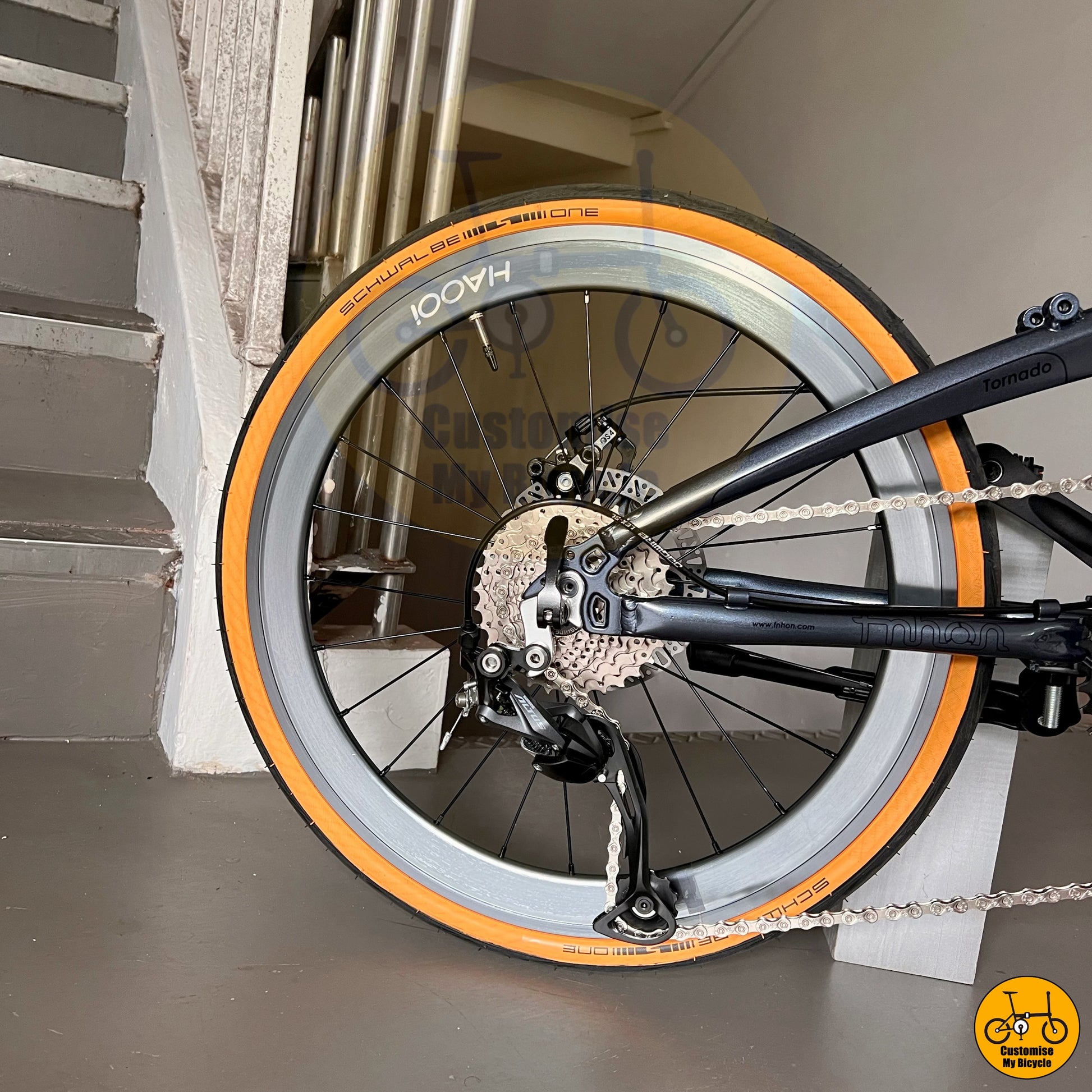 Haooi Wheels on High-Speed Folding Bike – Optimized for Comfort, Style & Efficiency
