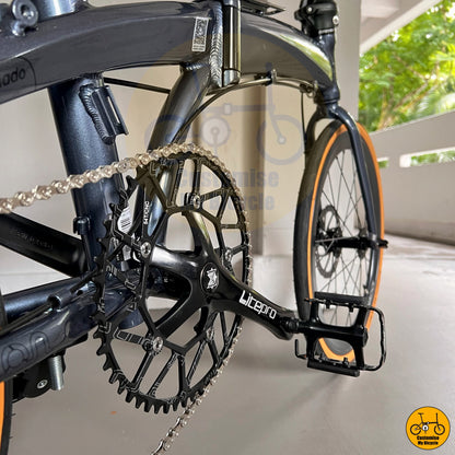 Galaxy Grey Frame Foldie – Stylish Design Meets Exceptional Ride Quality
