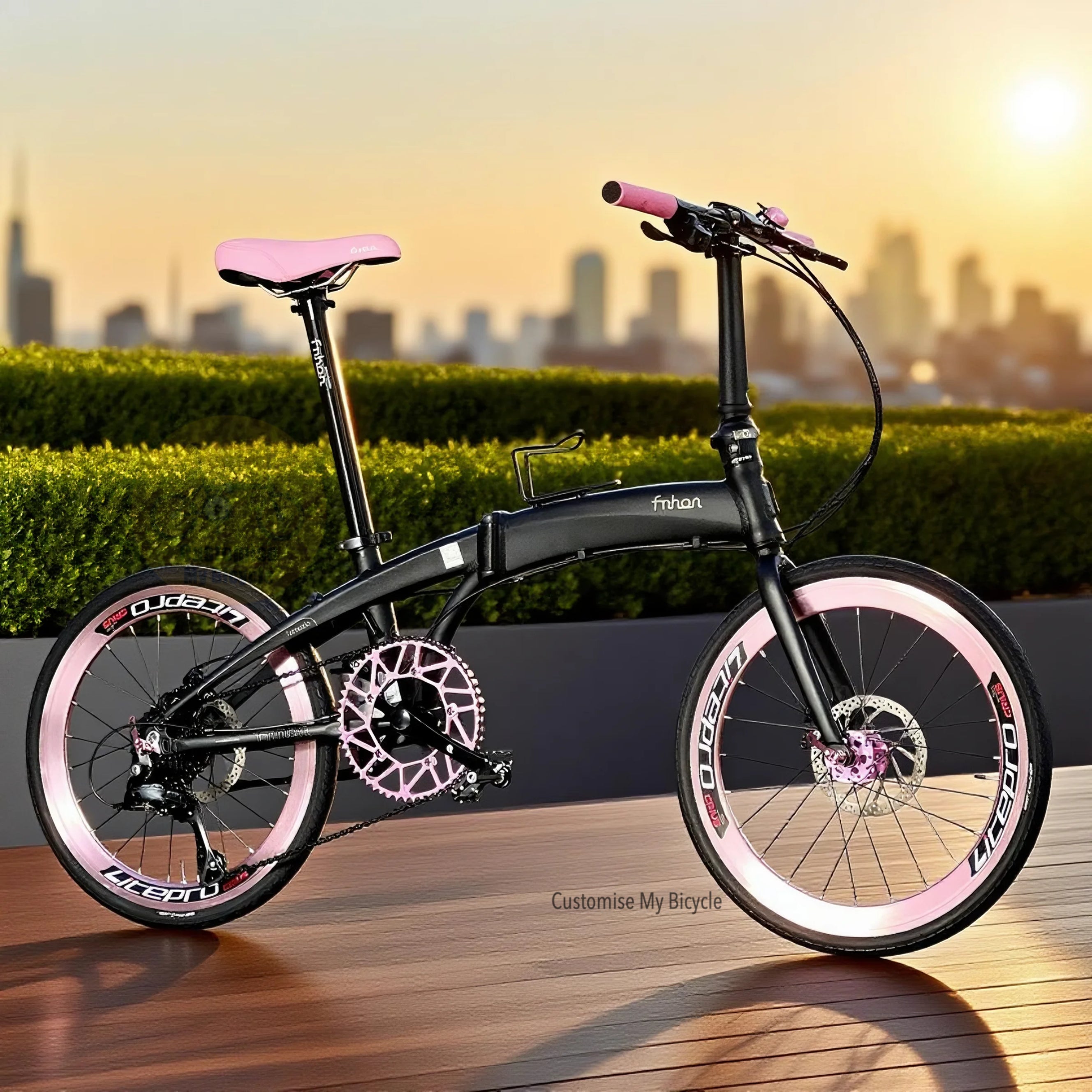 Fnhon Folding Bike • Blast, Gust, Tornado, Monsoon, Zephyr, Gale