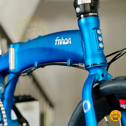 Matte Royale blue fnhon Tornado frame