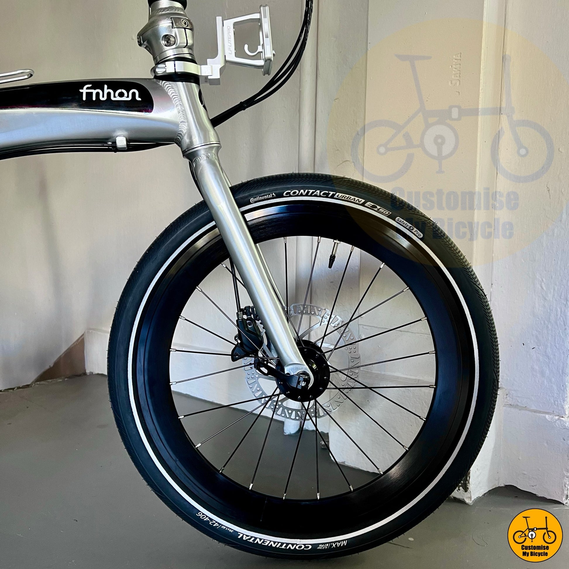 Continental Contact Urban tyres 406 wheel size