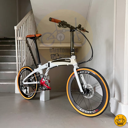 Snow White Frame Foldie – High-Speed, Durable, & Easy to Fold
