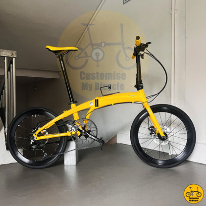 Yellow Folding Bike – Inspired by Bumblebee & Speed
