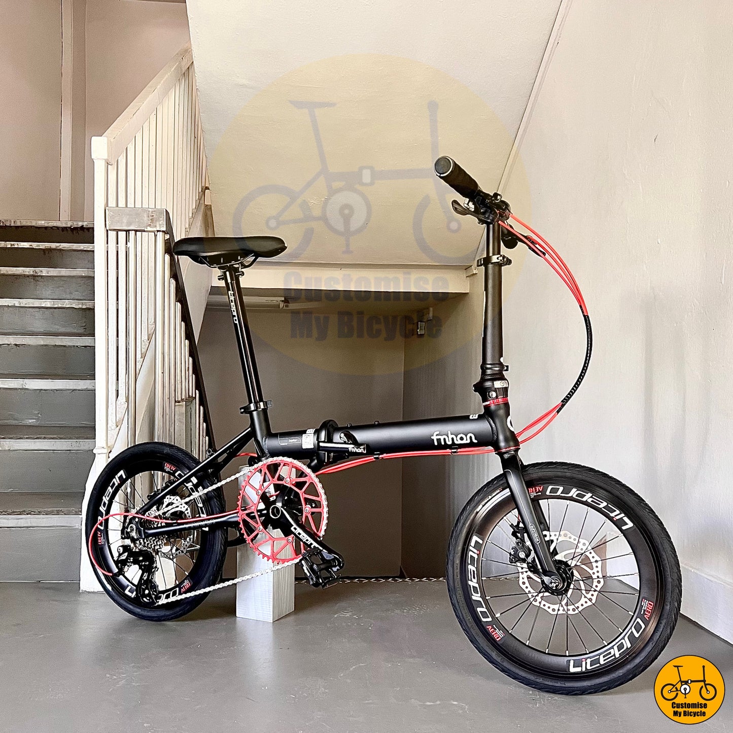 Fnhon Zephyr 18” • Shimano 9s • Matte Black