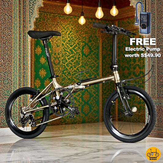 ⭐Raya Deal⭐  Fnhon Gale 18” • Sensah 5s • Titanium Gold