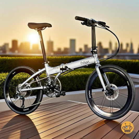 Fnhon Blast 22 inch foldable bike with Shimano 10 speed Tiagra and HAOOI wheels
