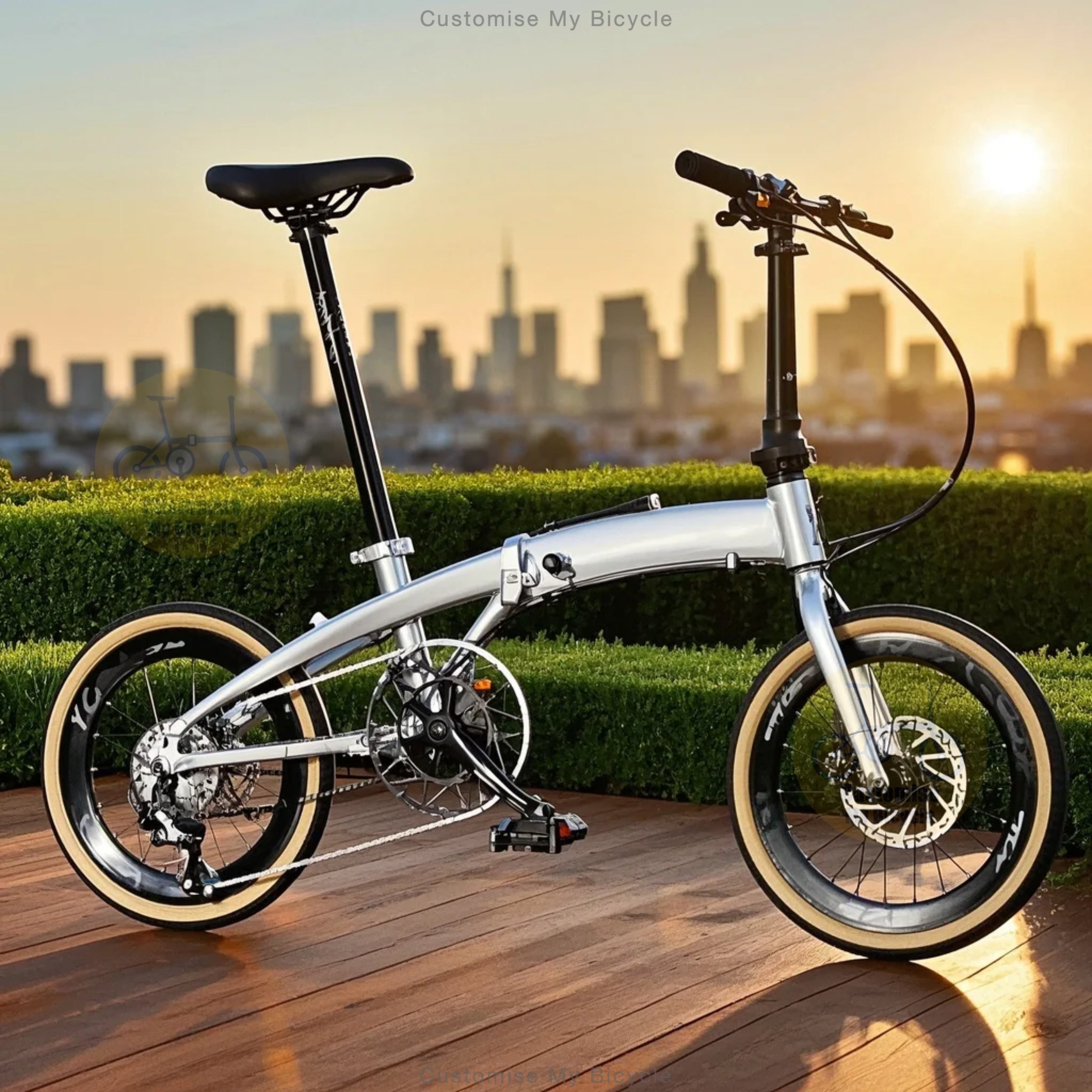 ◆ダンゴ◆ Folding Bicycle Fnhon Mini-Tornado 16 Inch 349(18
