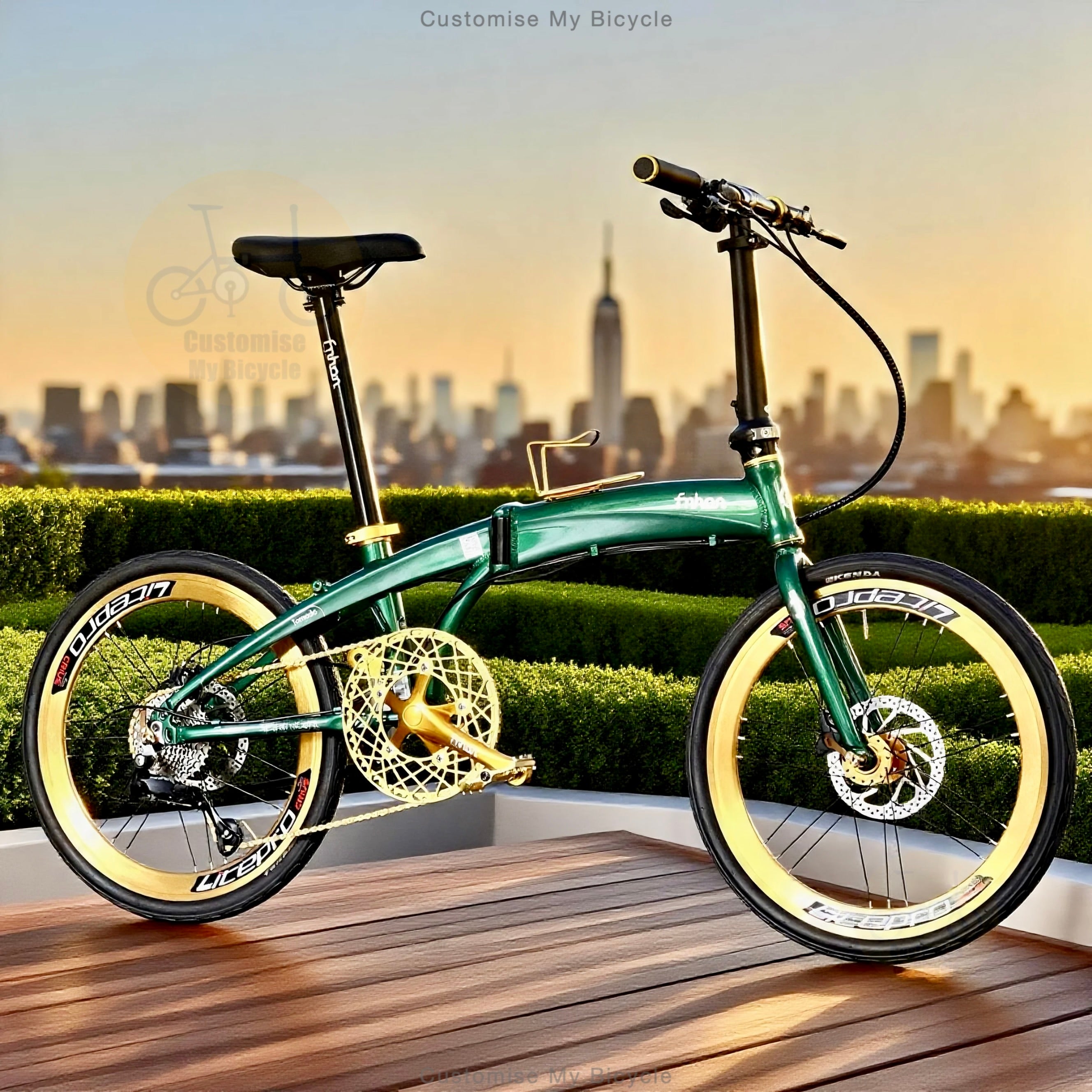 Fnhon Folding Bike • Blast, Gust, Tornado, Monsoon, Zephyr, Gale